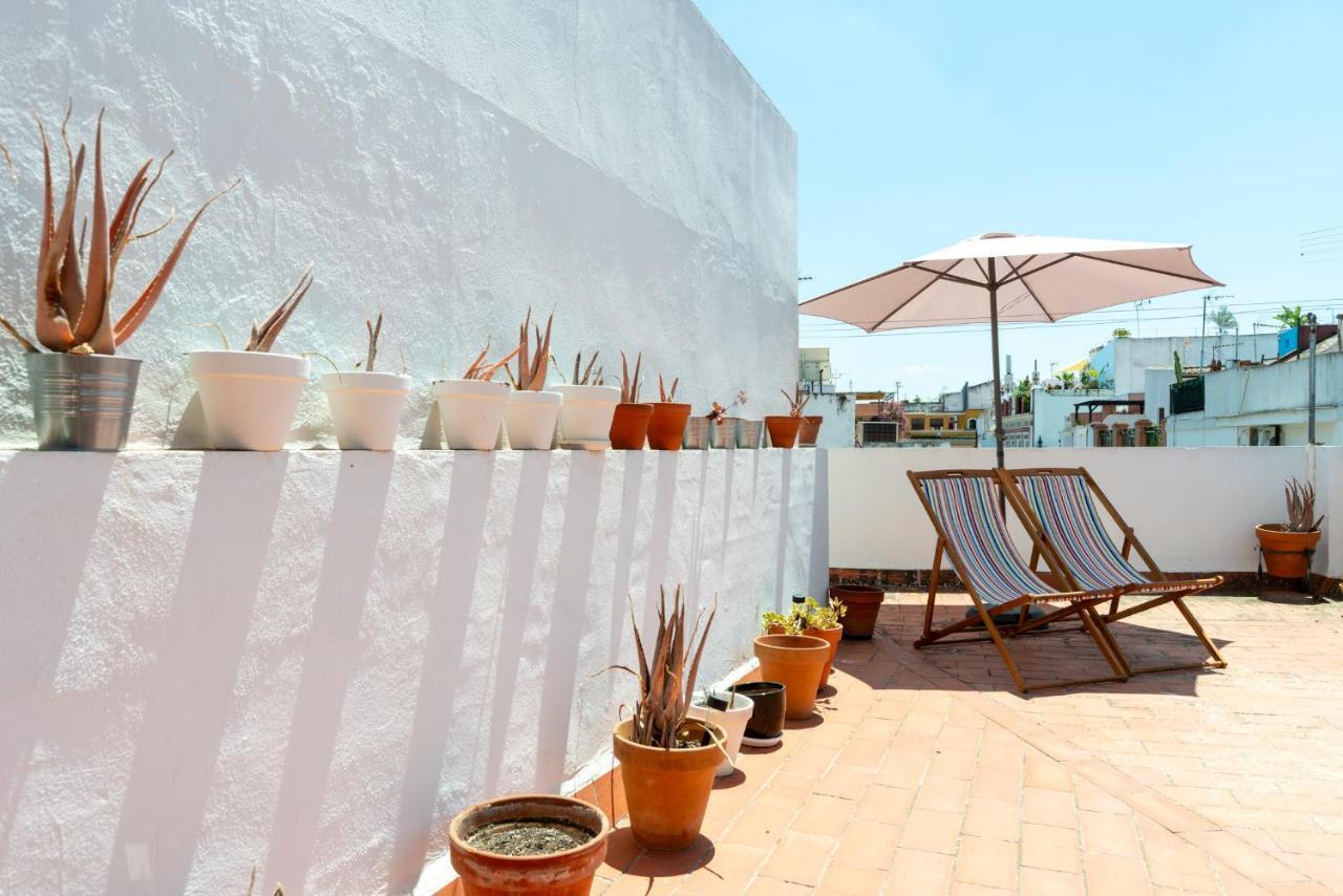 Am Alameda Santa Rufina Apartman Sevilla Kültér fotó